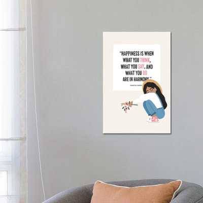 Harmony by The Beau Studio - Wrapped Canvas Print