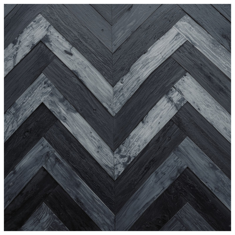Chevron Wood Texture Comforter, Twin
