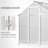 4' L X 6' W Walk-In Polycarbonate Greenhouse With Roof Vent,Greenhouse For Winter-123051931