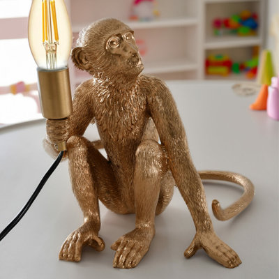 Gold Simio Table Lamp