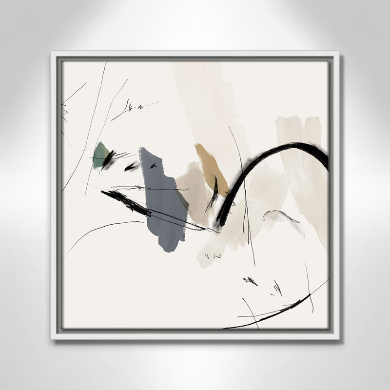 «Heavenly Print», impression «Heavenly II» par Casa Fine Arts, Blanc, H 17,5 po x l 17,5 po