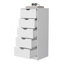 Commode 5 tiroirs Dillon, commode haute Dillon-1123098604