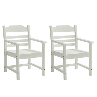 Shelman Plastic Outdoor Dining Armchair