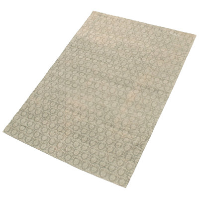 Tapis gris foncé / gris clair touffeté à la main Ambrianna