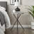 Franda Gray Faux Concrete End Table
