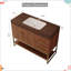 Meuble-lavabo autoportant 36 po avec lavabo en céramique et or moderne 36 po-248230097