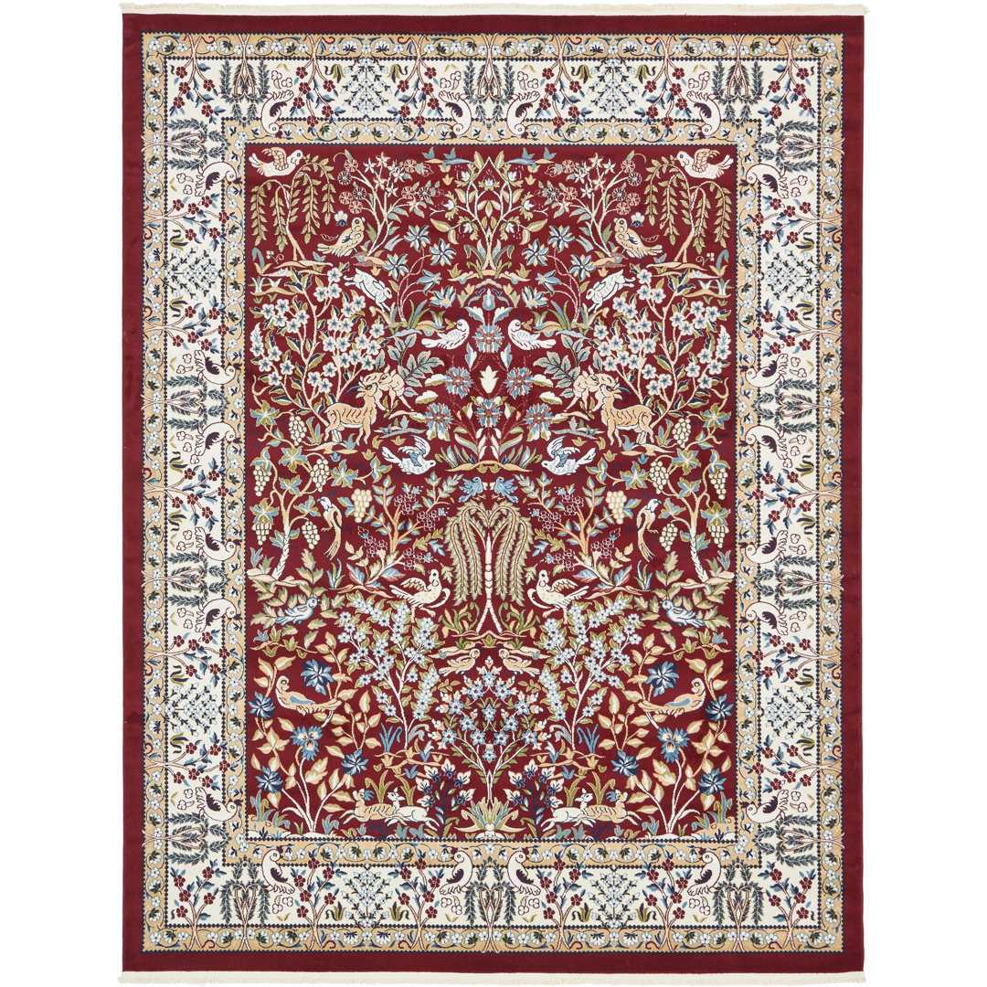 Jackson Floral Indoor Rug Astoria Grand Rug 