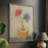 Teacup Flowers Framed Print - Solid Wood-2054360344