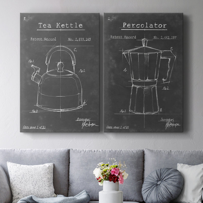 Morning Routine V-Premium Gallery Wrapped Canvas -Ready to Hang, 27" H x 36" W