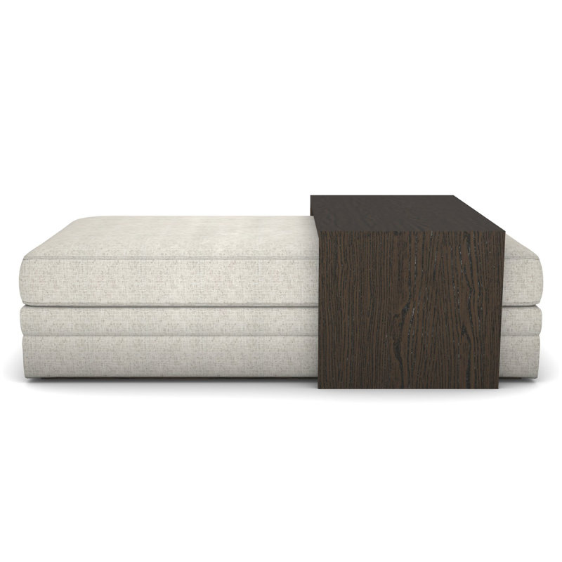 Boyden By Thom Ficilia Ottoman, Tuck Metal, Havana