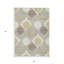 Tapis intérieur lavable extérieur 5 pi x 8 pi Ogee