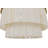 Elora 9-Light Jade Stone Chandelier Satin Brass Modern Ceiling Chandelier