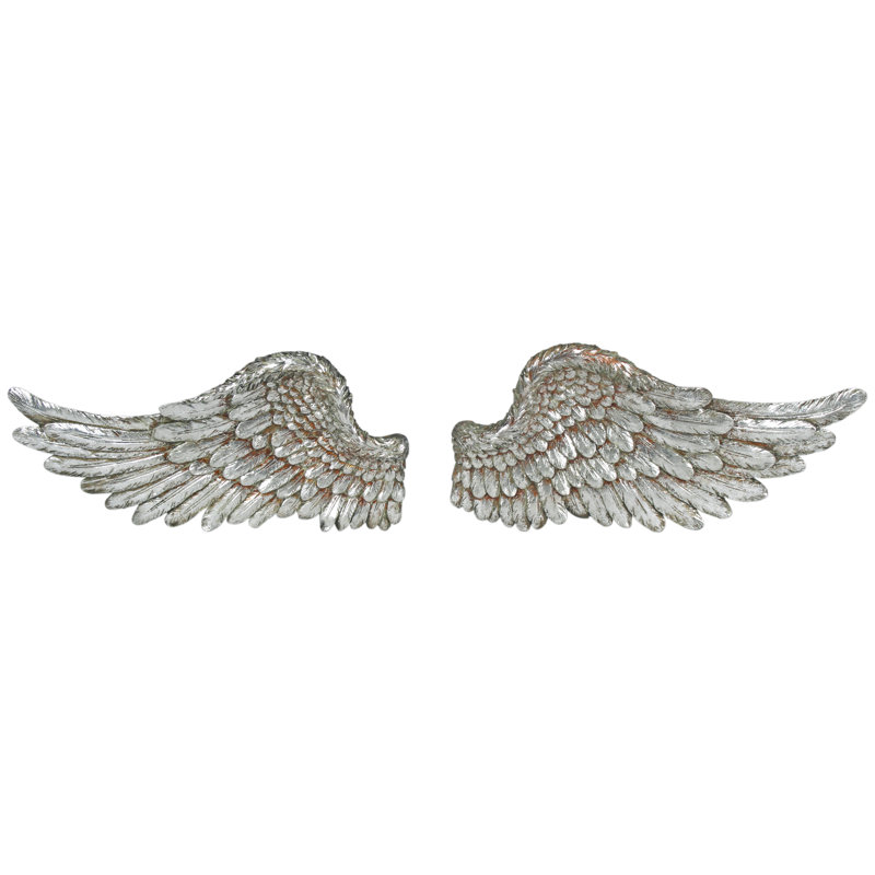 Religious & Spiritual Resin Wall Decor, Small, Silver