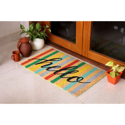 Additri Non-Slip No Pattern Doormat