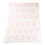 Hello Kitty, tricot de plumes 50 po x 60 po Jeté