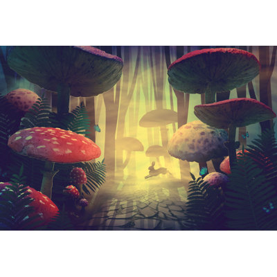 «Wonderland Forest», impression sur toile tendue