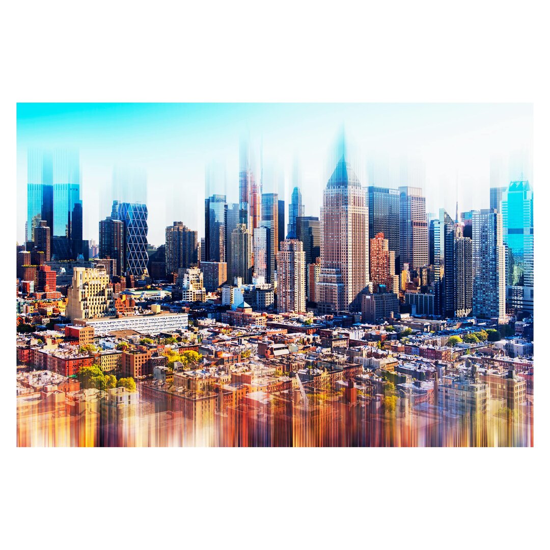 Matt Fototapete Manhattan Skyline Urban Stretch 1,9 m x 288 cm