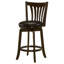 Chaise de bar pivotante en bois Decker-1794861970
