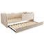 Upholstered Daybed with Trundle Bed-210768830