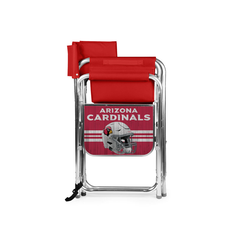 Folding Director Chair, Arizona Cardinals, Red