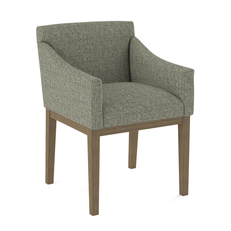 Upholstered Arm Chair, Applause Bray, Weathered Gray
