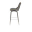 Virginia Swivel Upholstered and Faux Leather Bar Stool-27164073