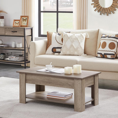 Raunda Lift Top Coffee Table with Storage