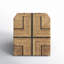 Woven Fox Cube
