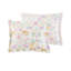 Housse de couette avec imprimé tigre et bordure florale pour chambre à coucher