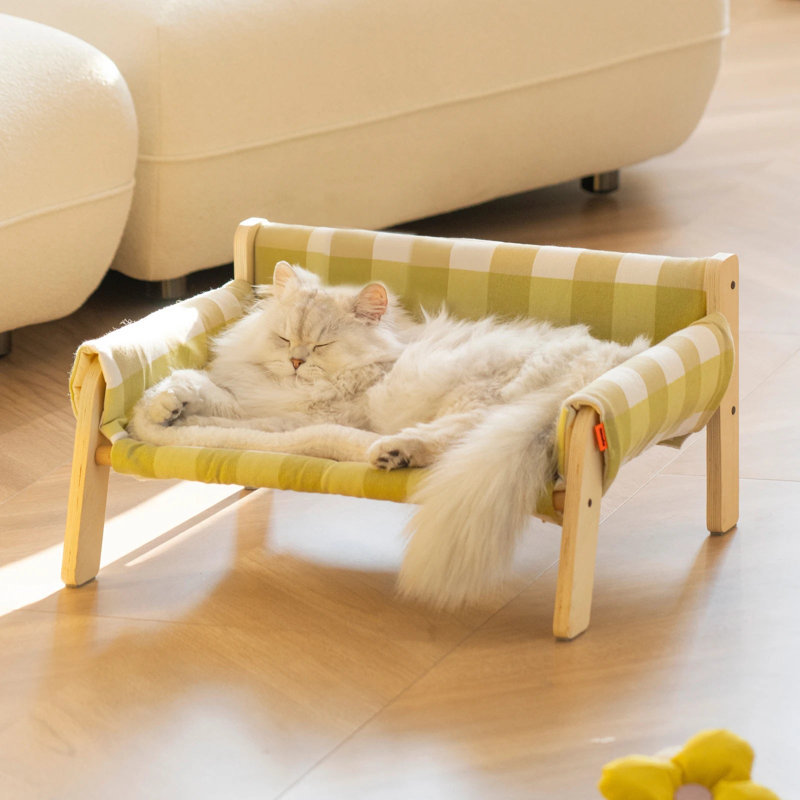 Elodie Wood Pet Bed