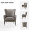 Fauteuil à oreilles 30 po Ebbert-73873597