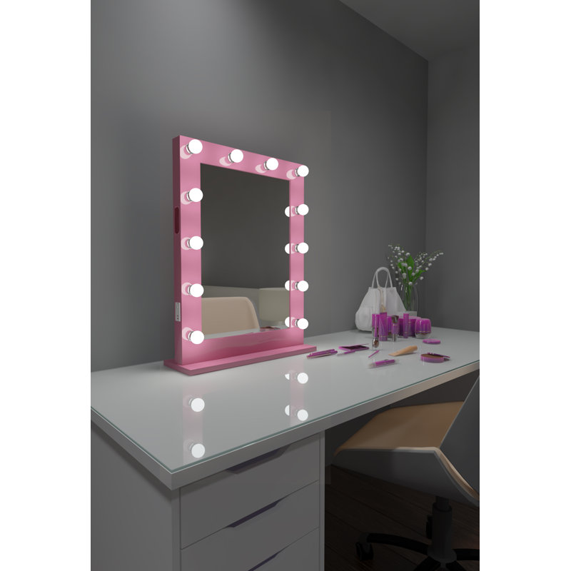 Hollywood Metal Flat Mirror