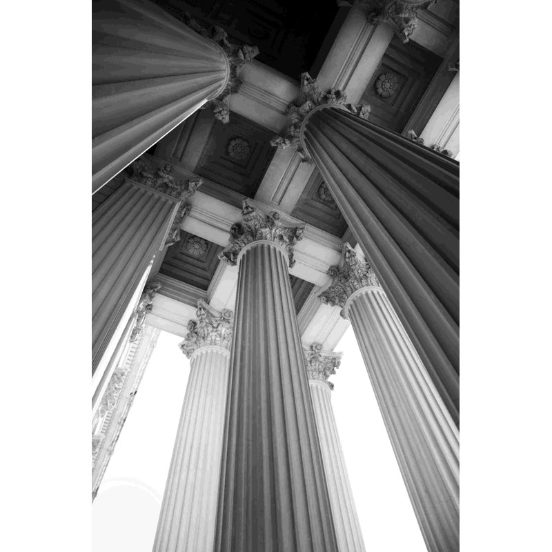 Colonnes 2 - Photographie sur toile tendue, H 18 po x l 12 po