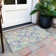 Machine Washable Indoor/Outdoor Christain ACN1326 Beige Rug