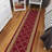 Non-Slip Trellis Area Rug For Living Room, Hallway Runner, Entryway Rug, Red-486304798
