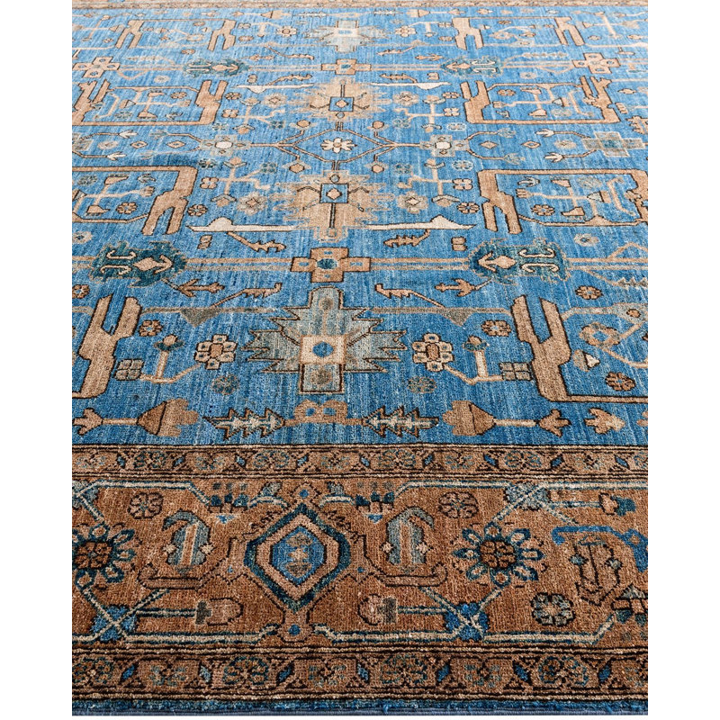 Serapi One-of-a-Kind 8' 0" X 10' 0" Hand Knotted Area Rug
