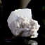 Brixxon 1 po de large vert / blanc apophyllite avec heulandite miniature