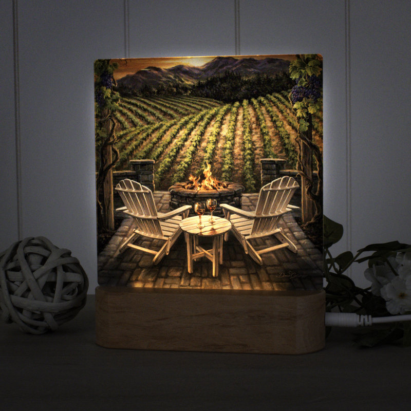 Veilleuse Vineyard Sunset