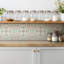 Castelli 30x30 cm Pvc Mosaic Sheet in Beige