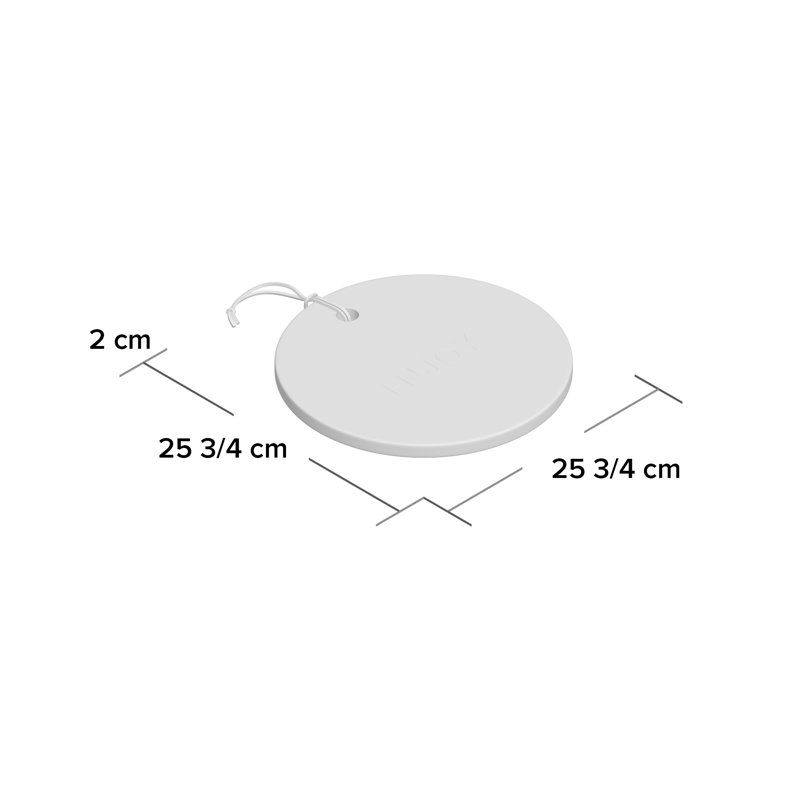 Artesá Round White Marble Cheese Board