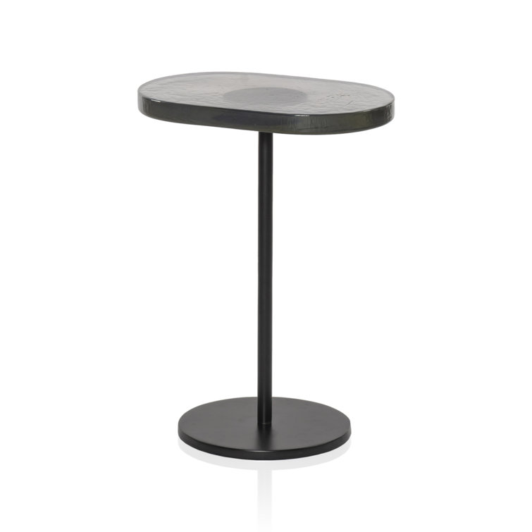 Vinia Glass End Table