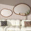 Atharva Solid Wood Novelty Wall Mirror-1262109024