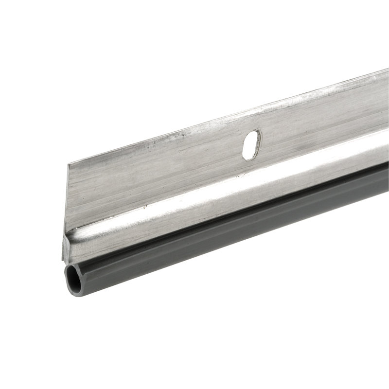 Garniture en caoutchouc Prime-Line, 36 po x 84 po, fabrication en aluminium et vinyle, nickel satiné (1 ensemble)