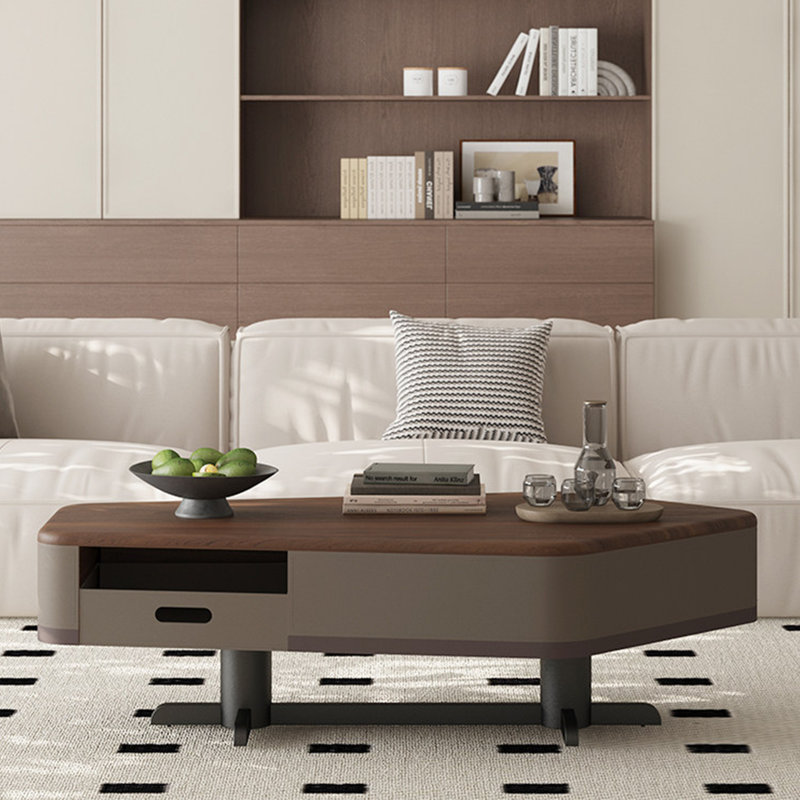 Table basse Nordic Light, Brown / Black