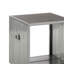 Table de bout avec rangement de chariot Mcglynn