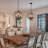 Freddi 3 - Light Candle Style Globe Dining Room Chandelier