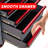 7 - Drawer 26.7Inch Tool Box With Carbon Steel Build, Silent Wheels, Locking Mechanism, And Spacious Drawers, Blue+Red Rolling Strong Design, Key Lock,