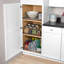 Organisateur de garde-manger escamotable robuste avec finition chromée antirouille-1039895628