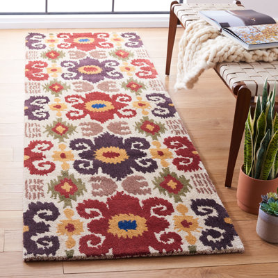 Soho Hand Tufted Wool Pile Ikat Rug