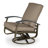 Askar Swivel Powder Coated Aluminum Outdoor Lounge Chair-19643670-19643682-19643686